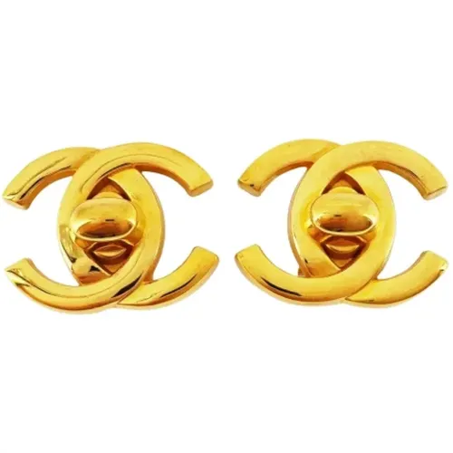 Pre-owned Metal chanel-jewelry , female, Sizes: ONE SIZE - Chanel Vintage - Modalova