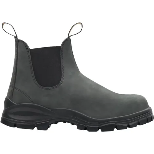 Rustikale Unisex Leder Chelsea Stiefel , unisex, Größe: 42 EU - Blundstone - Modalova