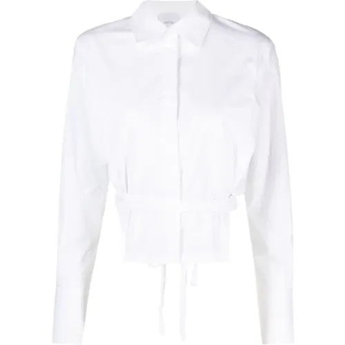 Weiße Sweatshirts für Damen Aw23 , Damen, Größe: XS - Patou - Modalova