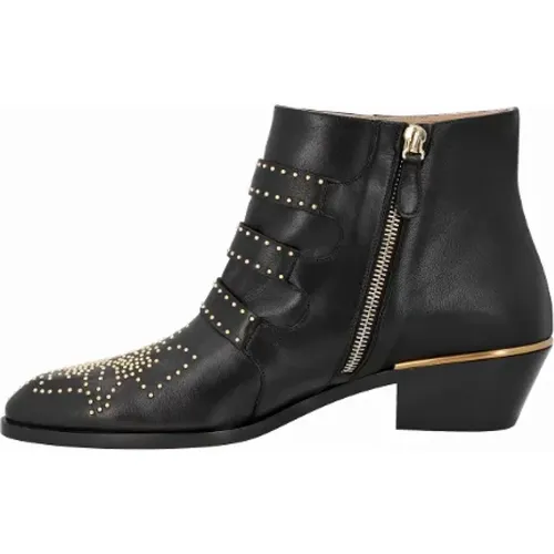 Leder boots Chloé - Chloé - Modalova