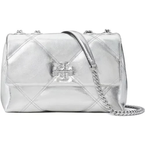 Stylish Silver Bags , female, Sizes: ONE SIZE - TORY BURCH - Modalova