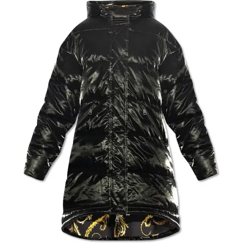 Jacke mit Taschen , Damen, Größe: S - Versace Jeans Couture - Modalova