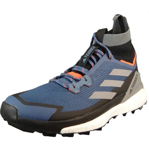 Blaue Schnürschuhe für Männer , Herren, Größe: 43 1/2 EU - Adidas - Modalova