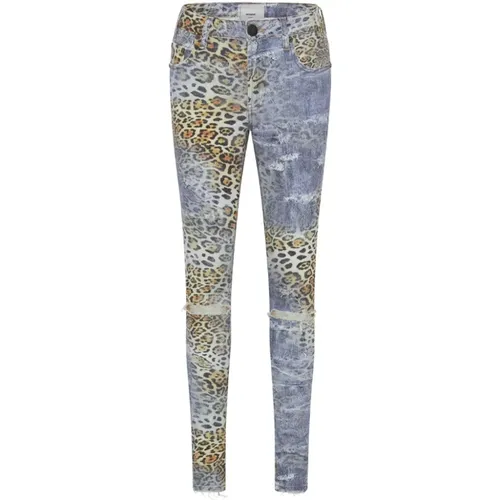 Leopardenmuster Skinny Jeans Kollektion - One Teaspoon - Modalova