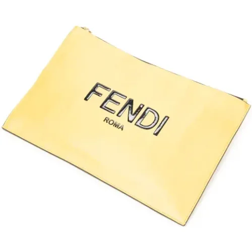 Pre-owned Leather pouches , female, Sizes: ONE SIZE - Fendi Vintage - Modalova