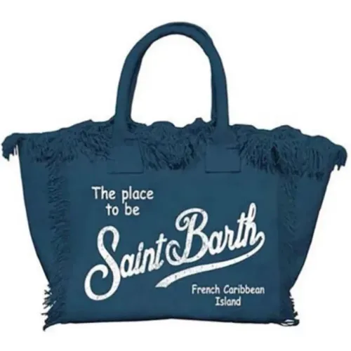 Fringed Vanity Tote Bag , female, Sizes: ONE SIZE - MC2 Saint Barth - Modalova