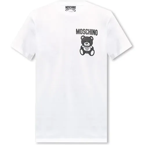 Stylish T-shirts for Men and Women , male, Sizes: L, XL, M, 2XL - Moschino - Modalova