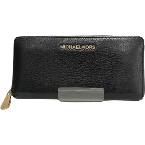 Pre-owned Leather wallets , female, Sizes: ONE SIZE - Michael Kors Pre-owned - Modalova