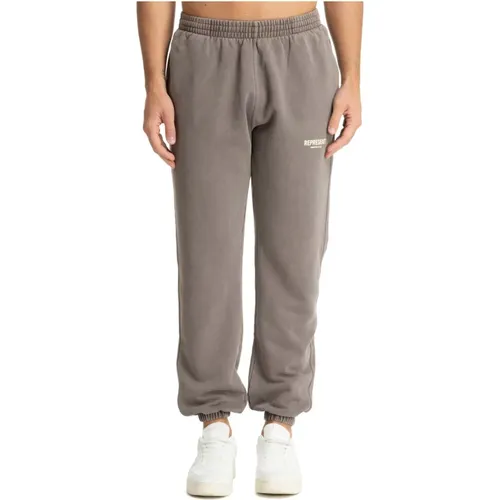 Club Logo Sweatpants mit Kordelzug , Herren, Größe: S - REPRESENT - Modalova