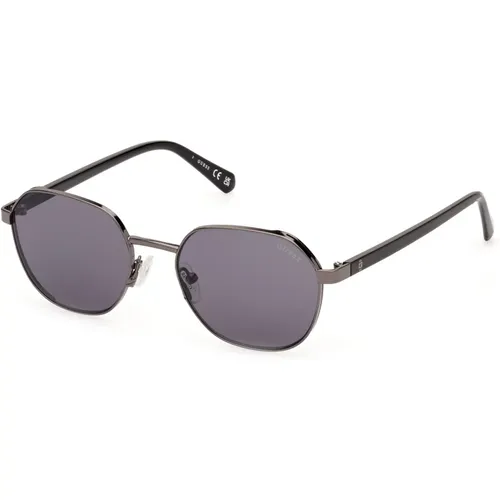 Stylische Sonnenbrille Gu00116 08A , Herren, Größe: 51 MM - Guess - Modalova