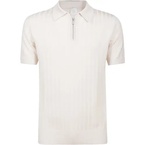 Klassisches Polo Shirt für Männer , Herren, Größe: XL - Eleventy - Modalova