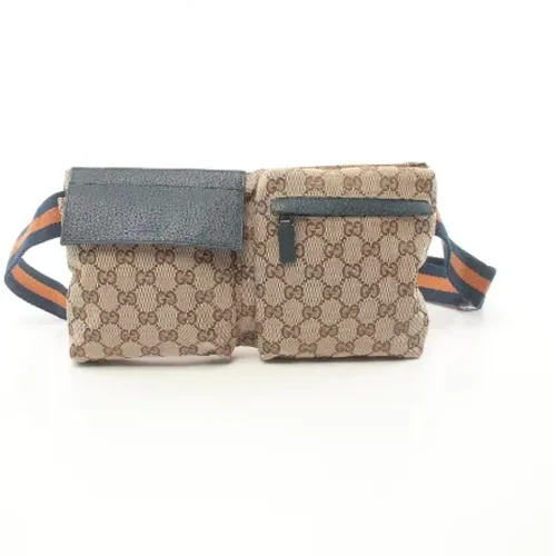 Pre-owned Canvas gucci-bags , female, Sizes: ONE SIZE - Gucci Vintage - Modalova