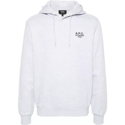 Classic Cotton Hoodie for Men , male, Sizes: M, XL, L - A.p.c. - Modalova