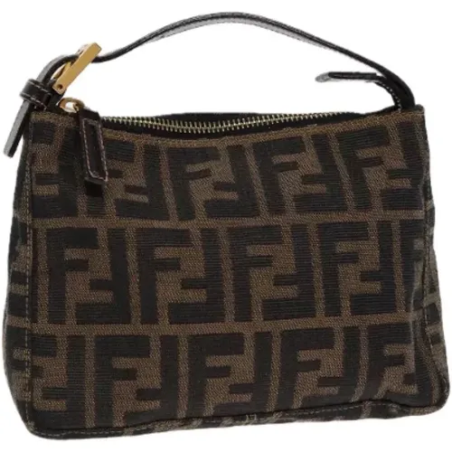 Pre-owned Canvas fendi-bags , female, Sizes: ONE SIZE - Fendi Vintage - Modalova