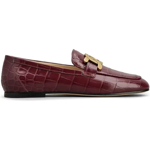 Stylish Slip-On Loafers , female, Sizes: 4 1/2 UK, 6 1/2 UK, 8 UK, 5 1/2 UK, 7 UK, 3 1/2 UK, 5 UK - TOD'S - Modalova