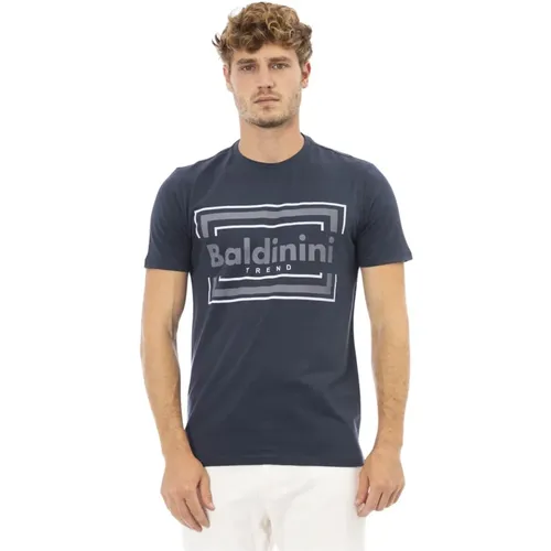 Kurzarm Rundhals T-Shirt Baldinini - Baldinini - Modalova