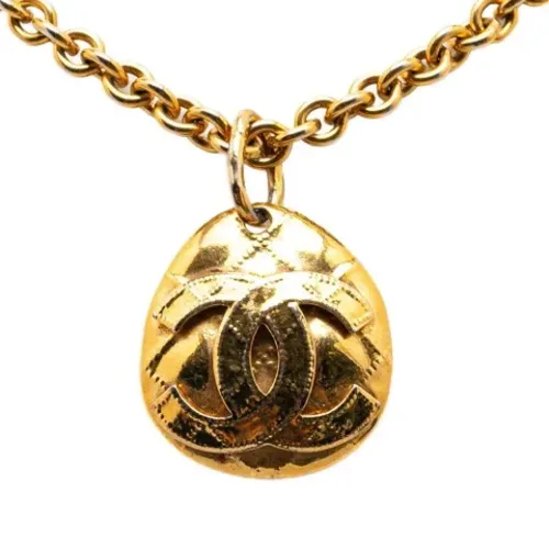 Pre-owned Gold chanel-jewelry , female, Sizes: ONE SIZE - Chanel Vintage - Modalova