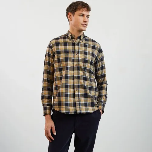 Dark Flannel Checkered Shirt , male, Sizes: L, 2XL, M - Eden Park - Modalova