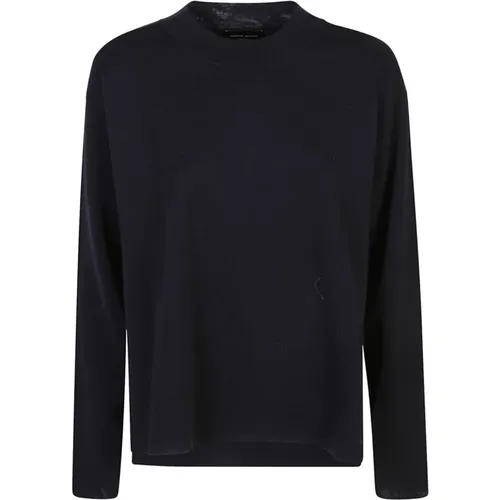 Merino Wool Sweatshirt Aw24 , female, Sizes: M, S - Roberto Collina - Modalova