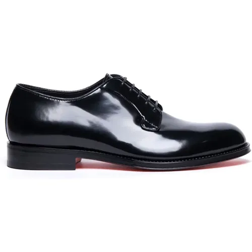 Classic Derby Shoes , male, Sizes: 5 UK, 6 1/2 UK, 6 UK - Santoni - Modalova