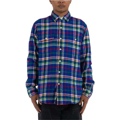 Checkered Shirt , male, Sizes: M, XL - Ralph Lauren - Modalova