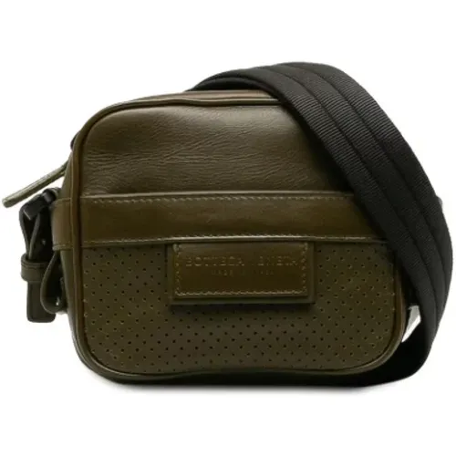 Pre-owned Leder schultertasche - Bottega Veneta Vintage - Modalova