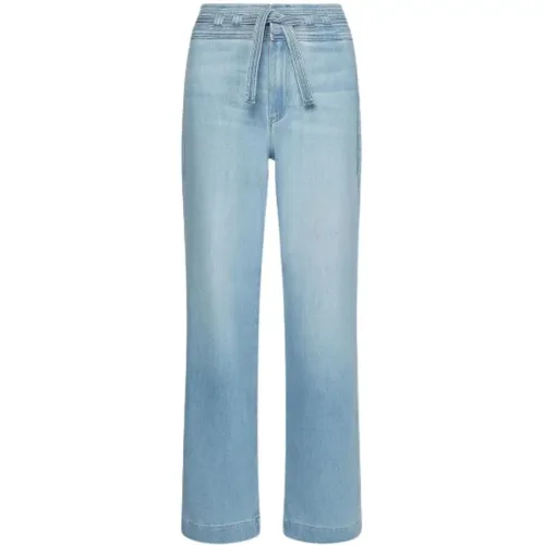 Relaxed Straight High Waist Weite Bein Jeans , Damen, Größe: W26 - Tommy Hilfiger - Modalova