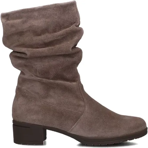 Sue H Damen Stiefel Taupe,Sue H Damenstiefel Dunkelgrau - Hartjes - Modalova