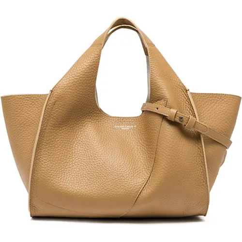 Euforia Leather Shopping Bag , female, Sizes: ONE SIZE - Gianni Chiarini - Modalova