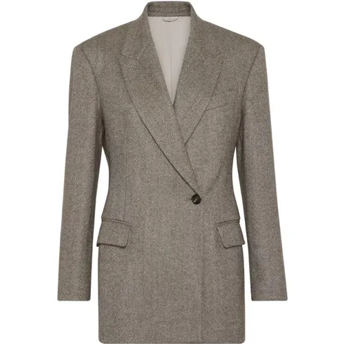 Stylish Jackets for Men , female, Sizes: XS - BRUNELLO CUCINELLI - Modalova