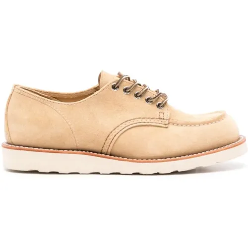 Klassischer Moc Oxford Schuh , Herren, Größe: 42 1/2 EU - Red Wing Shoes - Modalova