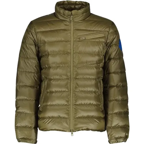 Gepolsterte Steppjacke mit Stehkragen - Moncler - Modalova