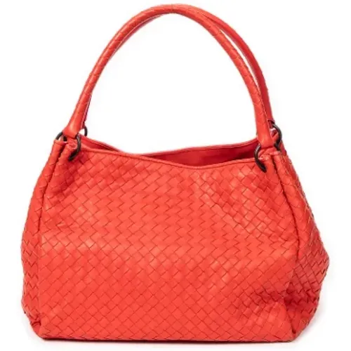 Pre-owned Leder schultertasche - Bottega Veneta Vintage - Modalova