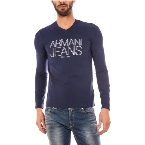 Gemütlicher Strickpullover - Armani Jeans - Modalova