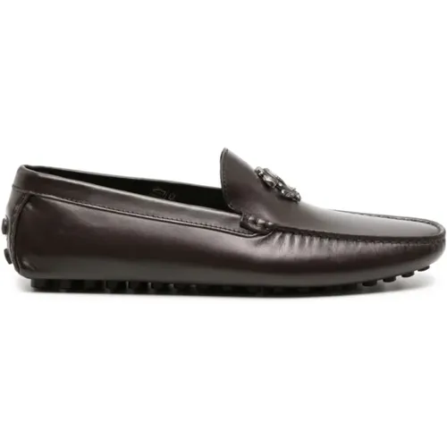 Moccasins , male, Sizes: 10 1/2 UK, 11 UK, 10 UK - Roberto Cavalli - Modalova