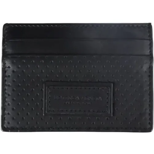 Pre-owned Leather wallets , male, Sizes: ONE SIZE - Bottega Veneta Vintage - Modalova