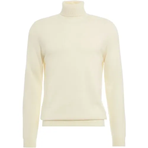 Luxuriöser Cashmere Rollkragenpullover , Herren, Größe: XL - Daniele Fiesoli - Modalova