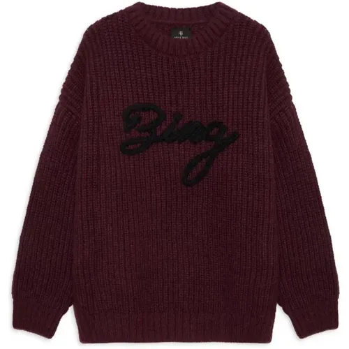 Roter Sydney Strickpullover - Anine Bing - Modalova