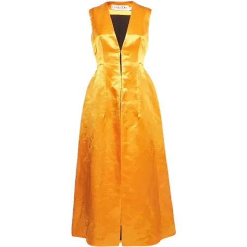Pre-owned Satin dresses - Dior Vintage - Modalova