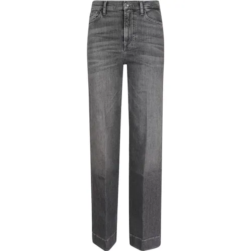 Moderne Dojo Soho Grey Jeans , Damen, Größe: W26 - 7 For All Mankind - Modalova