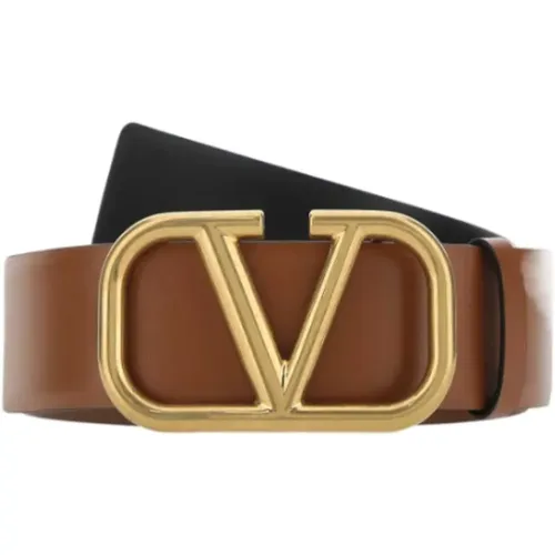 Reversible VLogo Signature Belt , male, Sizes: 90 CM, 85 CM, 80 CM, 75 CM - Valentino Garavani - Modalova