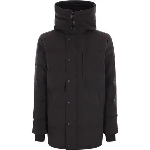 Technical Cotton Parka Arctic , male, Sizes: M - Canada Goose - Modalova