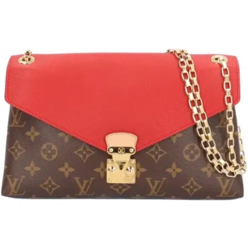 Pre-owned Canvas shoulder-bags , female, Sizes: ONE SIZE - Louis Vuitton Vintage - Modalova