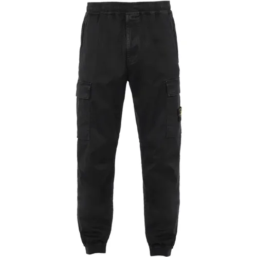 Cargo Hose mit Vintage-Waschung und Tapered Fit , Herren, Größe: W30 - Stone Island - Modalova