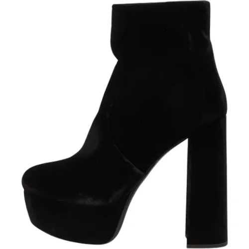 Pre-owned Velvet boots , female, Sizes: 5 UK - Miu Miu Pre-owned - Modalova