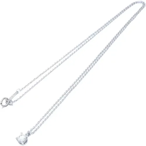 Pre-owned Metal necklaces , female, Sizes: ONE SIZE - Tiffany & Co. Pre-owned - Modalova