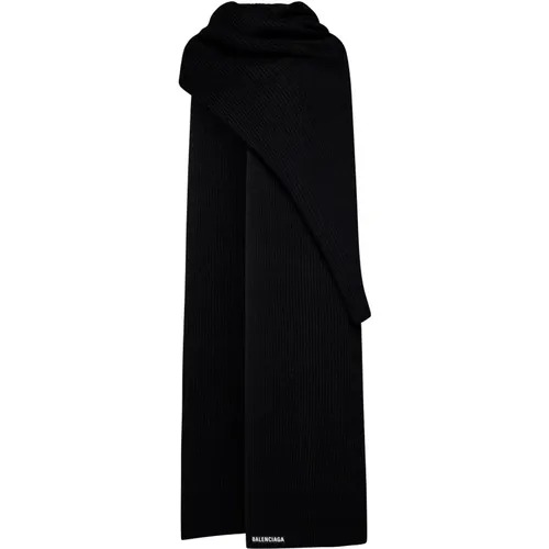 Blanket Scarf , female, Sizes: ONE SIZE - Balenciaga - Modalova