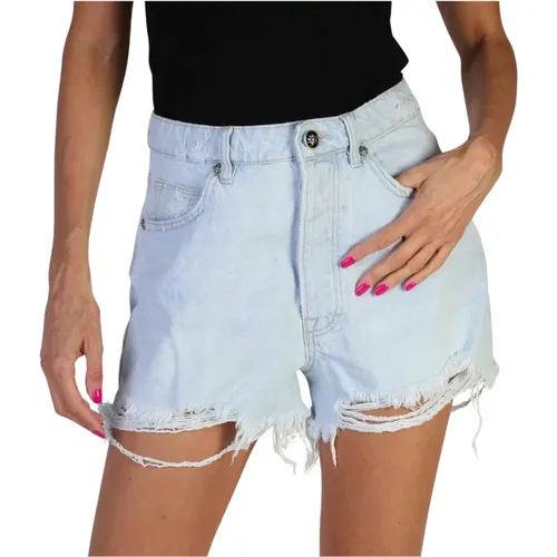 Sommer Shorts mit Knopfverschluss , Damen, Größe: L - Richmond - Modalova