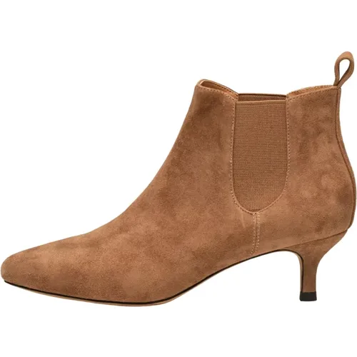 Saga Suede Chelsea Boot - TAN , female, Sizes: 5 UK, 8 UK, 6 UK, 7 UK - Shoe the Bear - Modalova