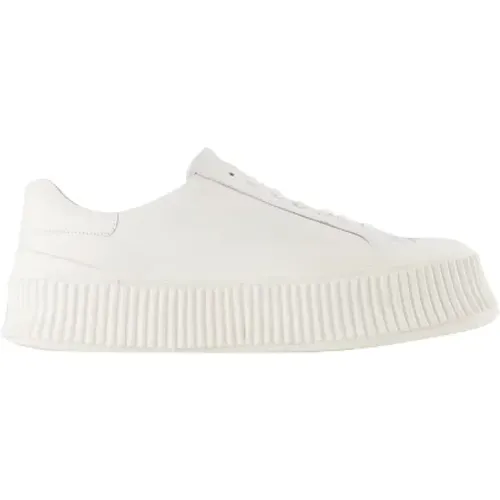 Leder sneakers Jil Sander - Jil Sander - Modalova